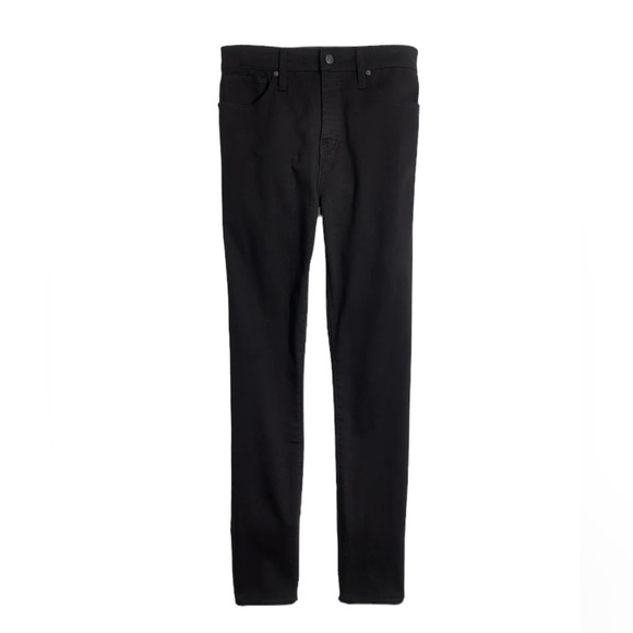 Madewell Curvy High-Rise Skinny Jeans Womens 23 Petite Carbondale Wash Black 23P - Picture 3 of 13